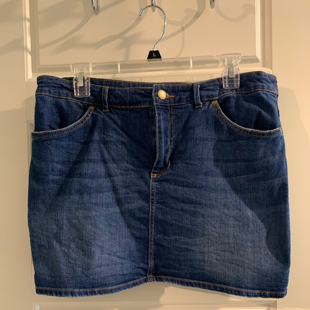 Jean miniskirt from H&M